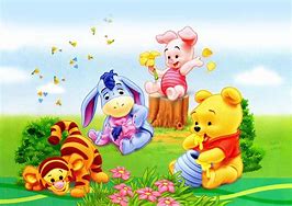 Image result for Pooh Bear Wallpaper