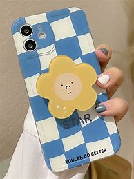Image result for iPhone 4 Case with Hand Holder Blue Cute