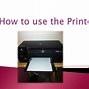 Image result for How Do You Use a Printer