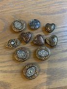 Image result for Vintage Button Covers