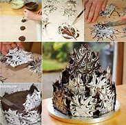 Image result for Chocolate Marbling Decoration