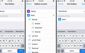 Image result for iPhone Mail App Archive Folder