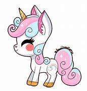 Image result for Adorable Cartoon Unicorn