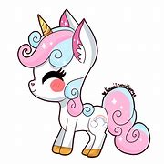 Image result for Unicorn Kawaii Cute Cartoon Animals