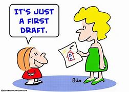 Image result for Cartoon Pictures of Drafting a Statement