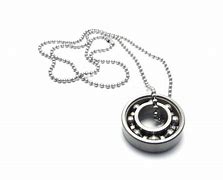Image result for Steel Ball Bearing Necklace