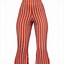 Image result for High Waisted Stripe Trousers