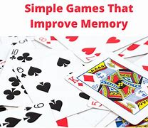 Image result for Games That Help Improve Memory