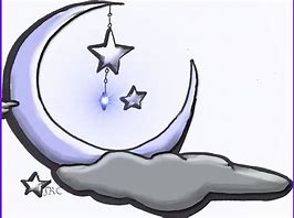 Image result for Moon and Stars JPEG Drawing