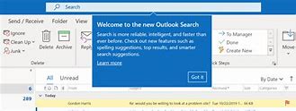 Image result for Search Bar On iPhone Outlook Mail