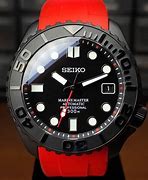 Image result for Seiko Black Red Watch