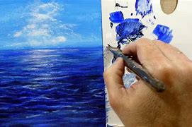 Image result for Easy Seascape Painting Acrylic