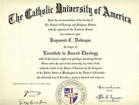 Image result for Doctorate of Theology Degree