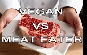 Image result for Vegetarian vs Meat Eater