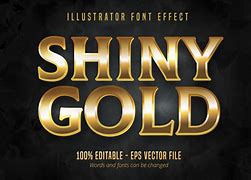 Image result for Shiny Gold Letters