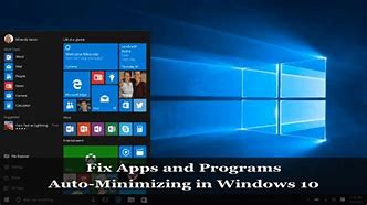 Image result for How to Fix Minimized Windows Apps