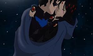 Image result for Nightwing and Raven Kiss