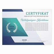 Image result for certyfikat