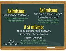 Image result for asimismo