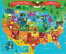 Image result for United States Tourist Map