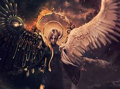 Image result for Drawings of Angels and Demons