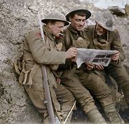 Image result for WW1 Colourised Photos