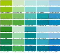 Image result for Green Color Swatches Paint
