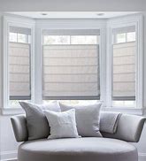 Image result for Living Room Grey Window Treatments