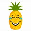 Image result for Smiling Pineapple Cartoon