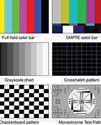 Image result for Color Calibration Test Pattern