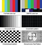 Image result for Color Bar Pattern TV Calibration