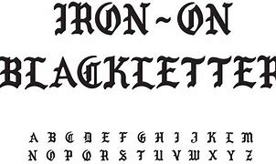 Image result for Iron Sign Letter Font