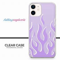 Image result for Aesthetic Clear Purple Phone Cases