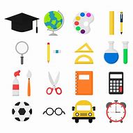 Image result for School Supplies Vector