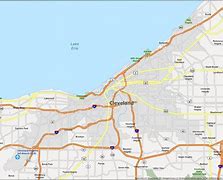 Image result for Cleveland Ohio Road Map