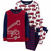 Image result for Fire Truck Pajamas Boys