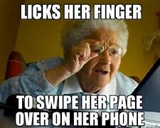 Image result for Lady On Cell Phone Meme