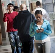 Image result for Distracted Walking On Cell Phone