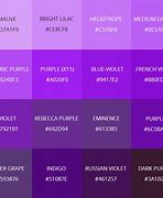 Image result for Multiple Shades of Purple