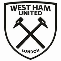Image result for west ham logo black and white