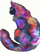 Image result for Cosmic Cat Art