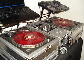 Image result for DJ Turntable Set Up