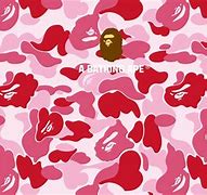 Image result for Red BAPE iPhone Wallpaper