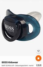 Image result for Hugo Boss Pacifier