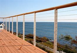 Image result for Stainless Steel Cable Deck Railing Systems