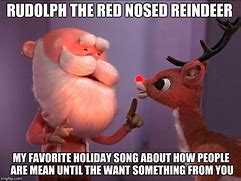 Image result for Rudolph Meme