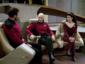 Image result for Riker and Troi Meme Template