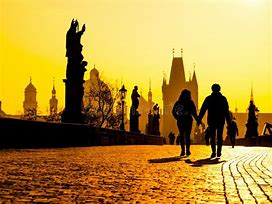 Image result for Statues On St. Charles Bridge Prague