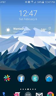 Image result for Minimalist Home Screen Android