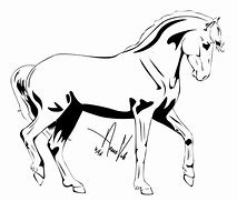 Image result for Running Horse Template